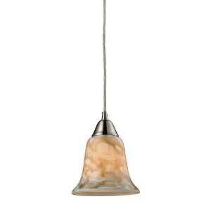 Confections/Nougat Collection Satin Nickel 1 Light 7 Pendant 31130 