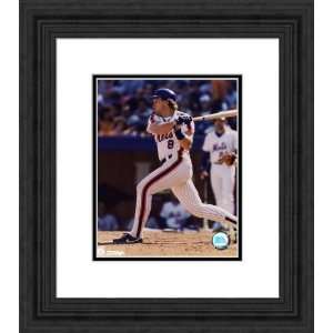  Framed Gary Carter New York Mets Photograph: Sports 