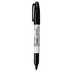  Sharpie Black X Fine Point Pen (6 Pack) Arts, Crafts 