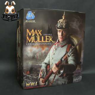 DID 1/6 D11002 Max Muller German Infantry_ Box Set _ WWI DD029Z  