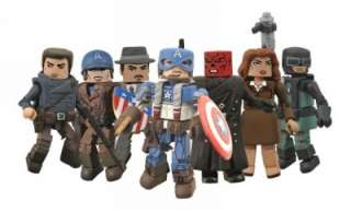 Marvel Minimates Series 40 Captain America Set of 8 MIB  