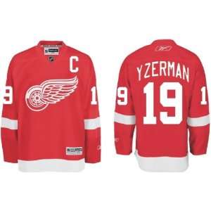  Yzerman #19 C Detroit Red Wings Reebok Premier Home 