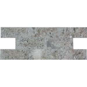  Oyster Gray 3x8 Honed Marble