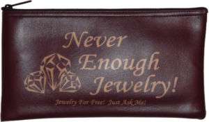 NEW Jewelry Deposit Bag, Home Party Plan Consultant  