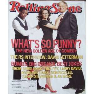  Rolling Stone Magazine September 18 2008 Comedy 