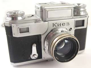 KIEV 3 Vintage Russian Contax Copy Camera Jupiter 8 Lens  