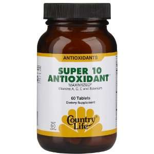 Country Life Super 10 Maximized Antioxidant Formula Tabs