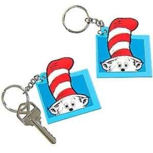  Cat in the Hat Key Chain Case Pack 72 Arts, Crafts 