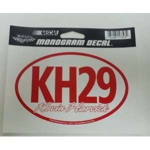  Kevin Harvick NASCAR KH #29 Oval Decal: Toys & Games