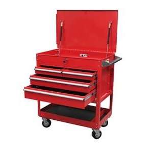  Premium 4 Drawer Service Cart  Red: Automotive