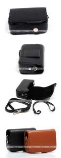 black leather case Nikon S2500 S3100 S8100 S8000 L22 L2  