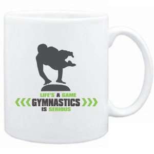  New  Lifes A Game . Gymnastics Is Serious  Mug Sports 