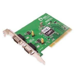  SIIG INC CYBERSERIAL DUALDOS Serial adapter   Plug in card 