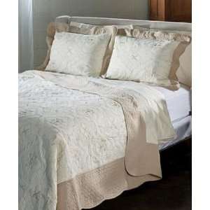  3 PC Taupe Quilt Collection 100% Cotton