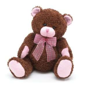   Mocha Chocolate Brown & Pink Bear Valentines Day Gift: Toys & Games