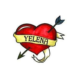  Yelena Temporaray Tattoo Toys & Games