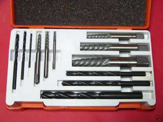 12 PC RIGID SCREW EXTRACTOR SET EASY OUT TOOL  