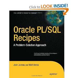  Oracle PL/SQL Recipes A Problem Solution Approach (Expert 