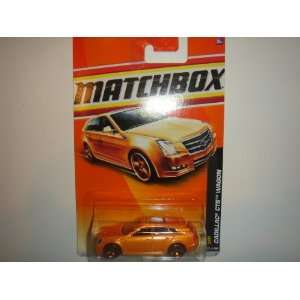   2011 Matchbox VIP Cadillac CTS Wagon Orange #37 of 100 Toys & Games