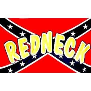  3x5 ft Rebel Red Neck Flag Patio, Lawn & Garden