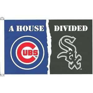  Chicago Cubs / White Sox House Divided Flag by Wincraft 