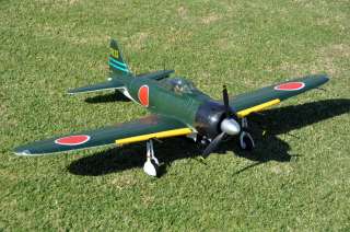 FMS 1400mm Zero A6M3 Brushless Powered RC Warbird PNP w/ Flaps 