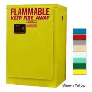   12 Gallon, Manual Close, Flammable Cabinet Md Green: Office Products