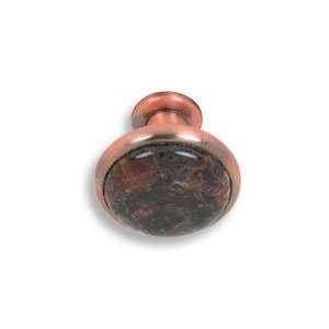   Brand Granite Knob Tan Brown, Brushed Antique Copper
