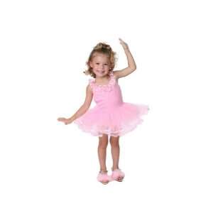  Child Cute Pink Parfait Ballerina Leotard w/ Tutu: Toys 