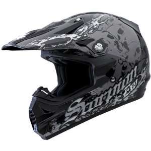 Scorpion VX 24 Graphics Helmet Black/Silver 2XL 24 053 58 