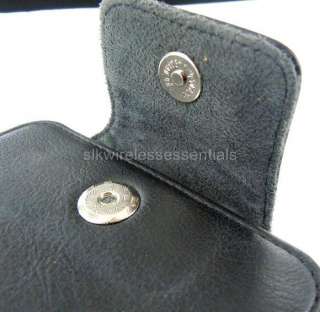 New Original OEM HTC Premium Blk Genuine Leather Case Cover Pouch 