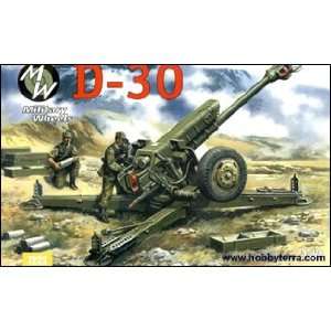   MODELS   1/72 D30 122mm Soviet Howitzer (Plastic Models) Toys & Games