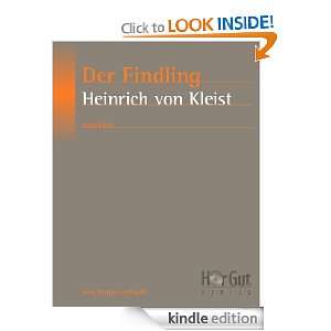  Der Findling (German Edition) eBook Heinrich von Kleist 