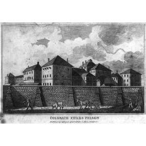   Coldbath Fields Prison,Middlesex County,England,c1800
