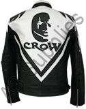 THE CROW CULT CLASSIC LEATHER BIKER JACKET  All sizes  
