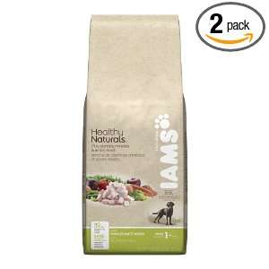 Iams Healthy Naturals Adult Dog with Wholesome Chicken, 6.1 Pound Bags 