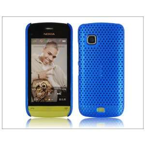  Net Hard Back Case Cover for Nokia C5 C5 03 Dark Blue 