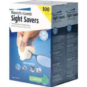 Bausch & Lomb Sight Savers Premoistened Lens Cleaning Tissues   100 