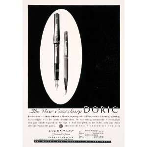  1931 Ad Wahl Eversharp Doric Fountain Pen Pencil Writing 