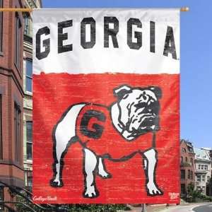   Georgia Bulldogs 27 x 37 Vertical College Vault Banner Flag Home