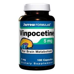  Jarrow Formulas Vinpocetine, 5 mg Size 100 Capsules 