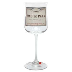 Santa Barbara Design Studio Long Stem Wine Glass with Beaded Stem 