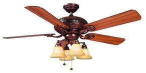 Harbor Breeze 52 Plymouth Brown Leather Ceiling Fan at Local Stores