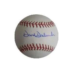  Dave Dombrowski autographed Baseball
