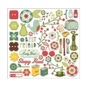   Chip Adhesive Chipboard   Early Bird Collection Arts, Crafts & Sewing