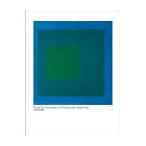     Beam   Artist Josef Albers  Poster Size 31 X 23