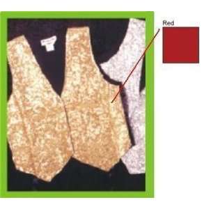  Alexanders Costume 61 163/R Large Sequin Vest   Red Toys 