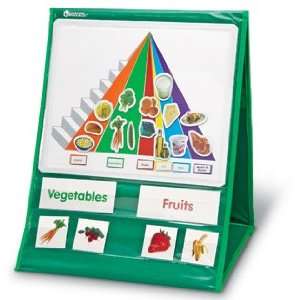  Food Group Magnetic Tabletop Pocket Chart: Toys & Games