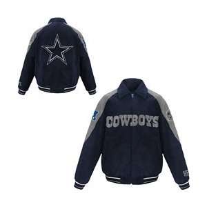   Suede Leather Jacket   Dallas Cowboys XX Large