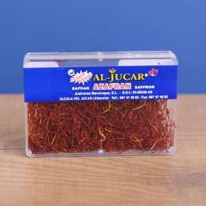 Al Jucar La Mancha Saffron Acrylic Box Grocery & Gourmet Food